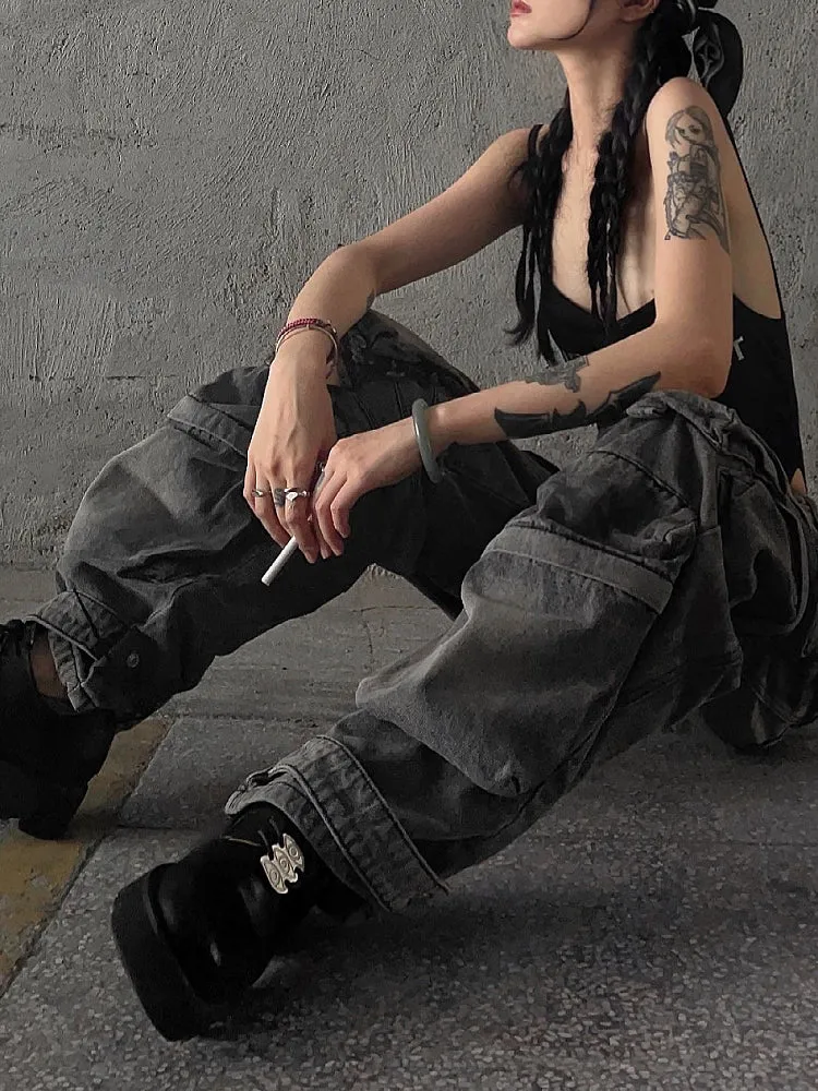 【24s Feb.】Street Vibe Retro Denim Pants