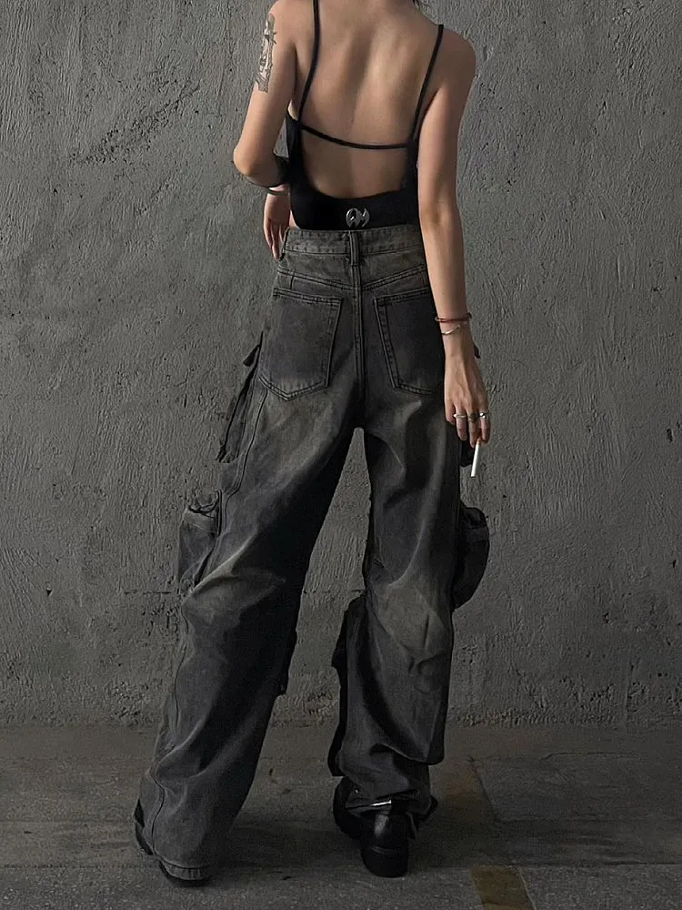 【24s Feb.】Street Vibe Retro Denim Pants