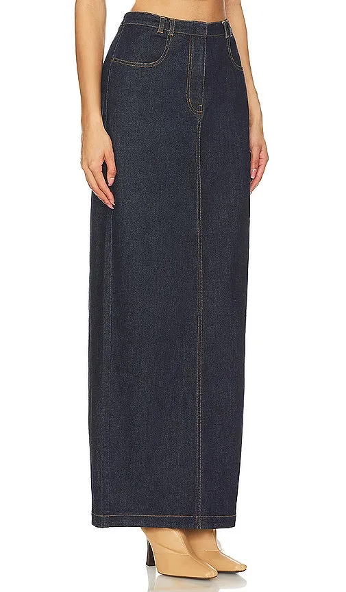 Amanda Uprichard Franklin Skirt in Blue