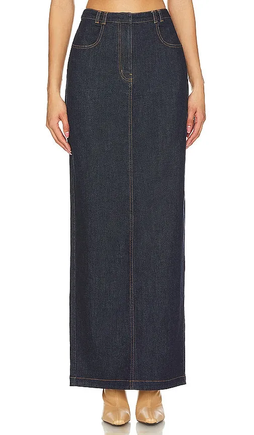 Amanda Uprichard Franklin Skirt in Blue