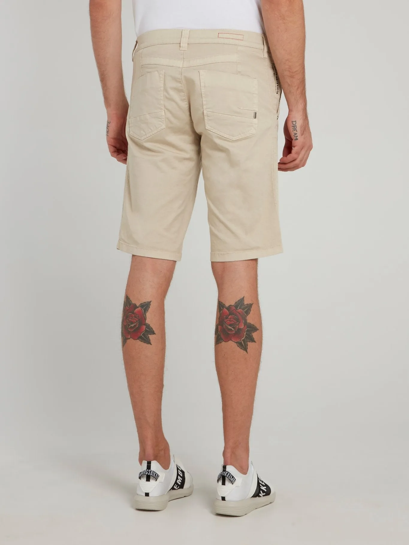 Beige Bermuda Shorts