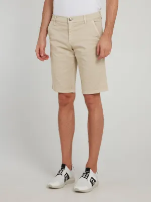 Beige Bermuda Shorts