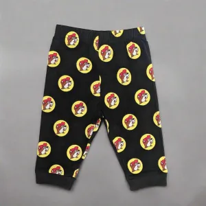 Buc-ee's Infant Black Logo Pants