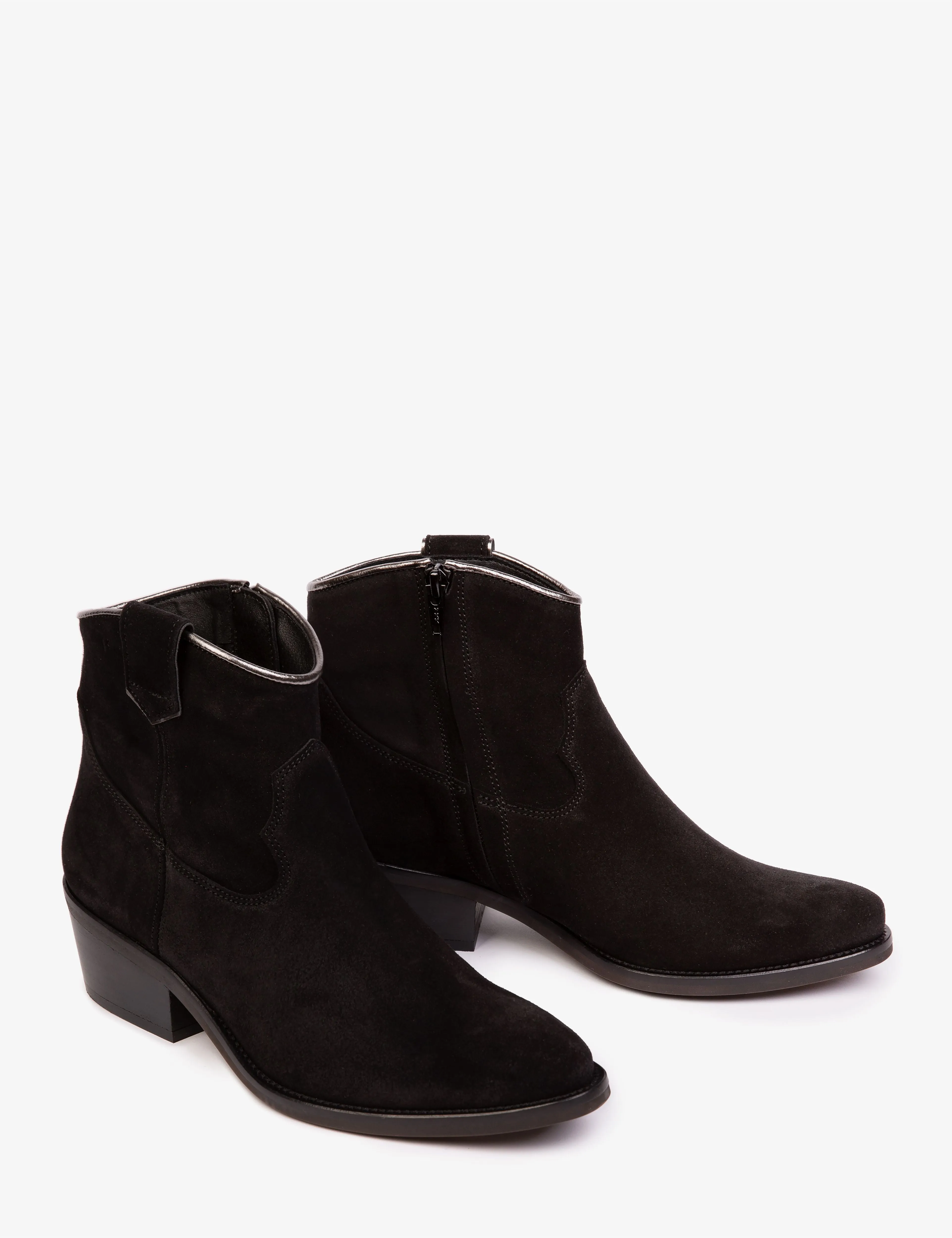 Cassidy Suede Boot - Black