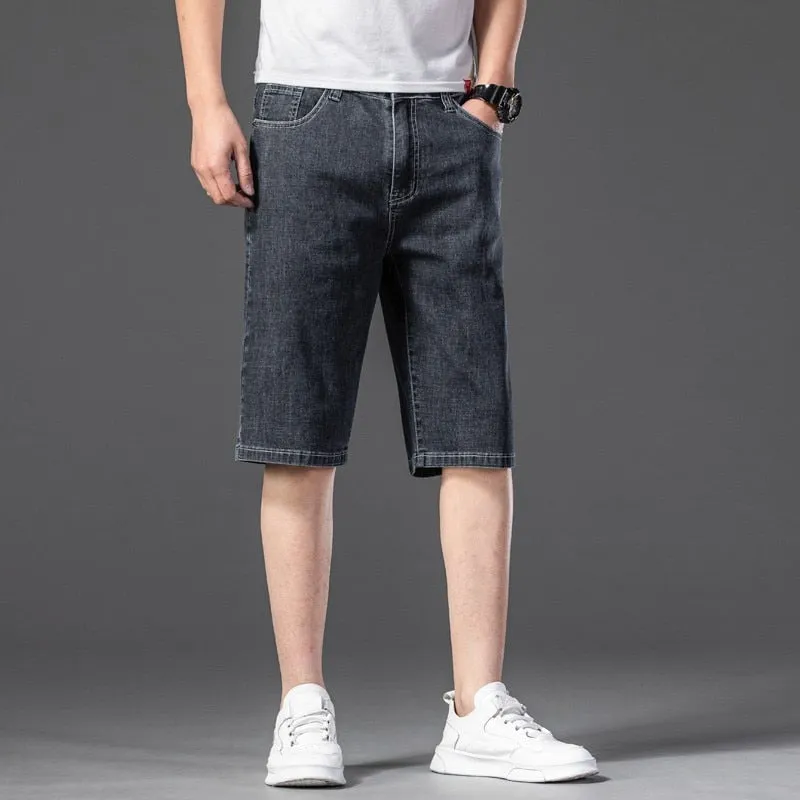 Casual Classic Straight Denim Shorts
