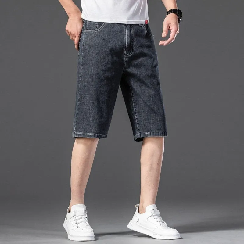 Casual Classic Straight Denim Shorts