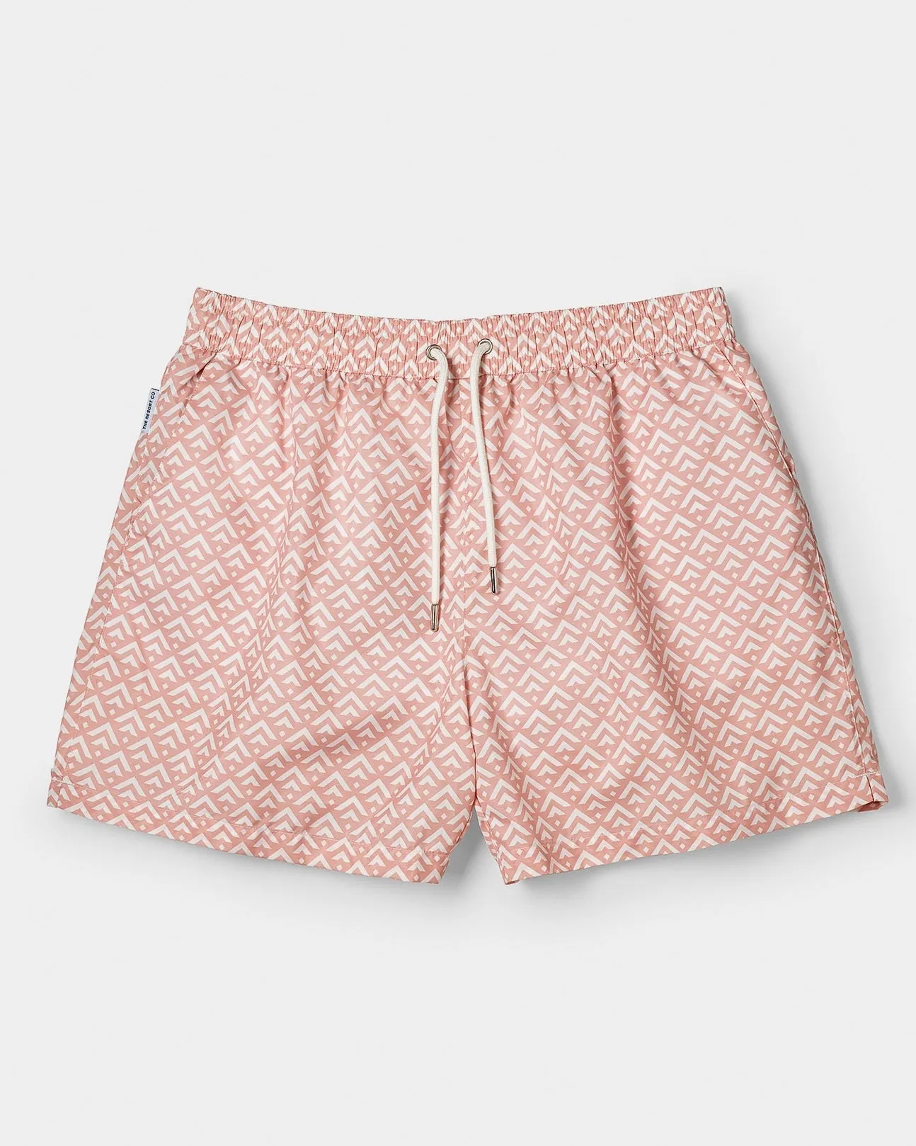 Classic Swim Shorts Rose Chevron