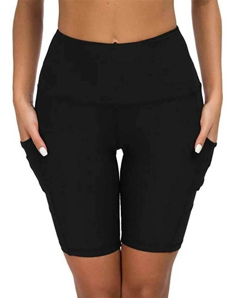 Crane Fitness Short with pocket- Black