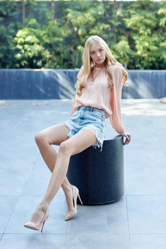 Elli High Rise Shorts
