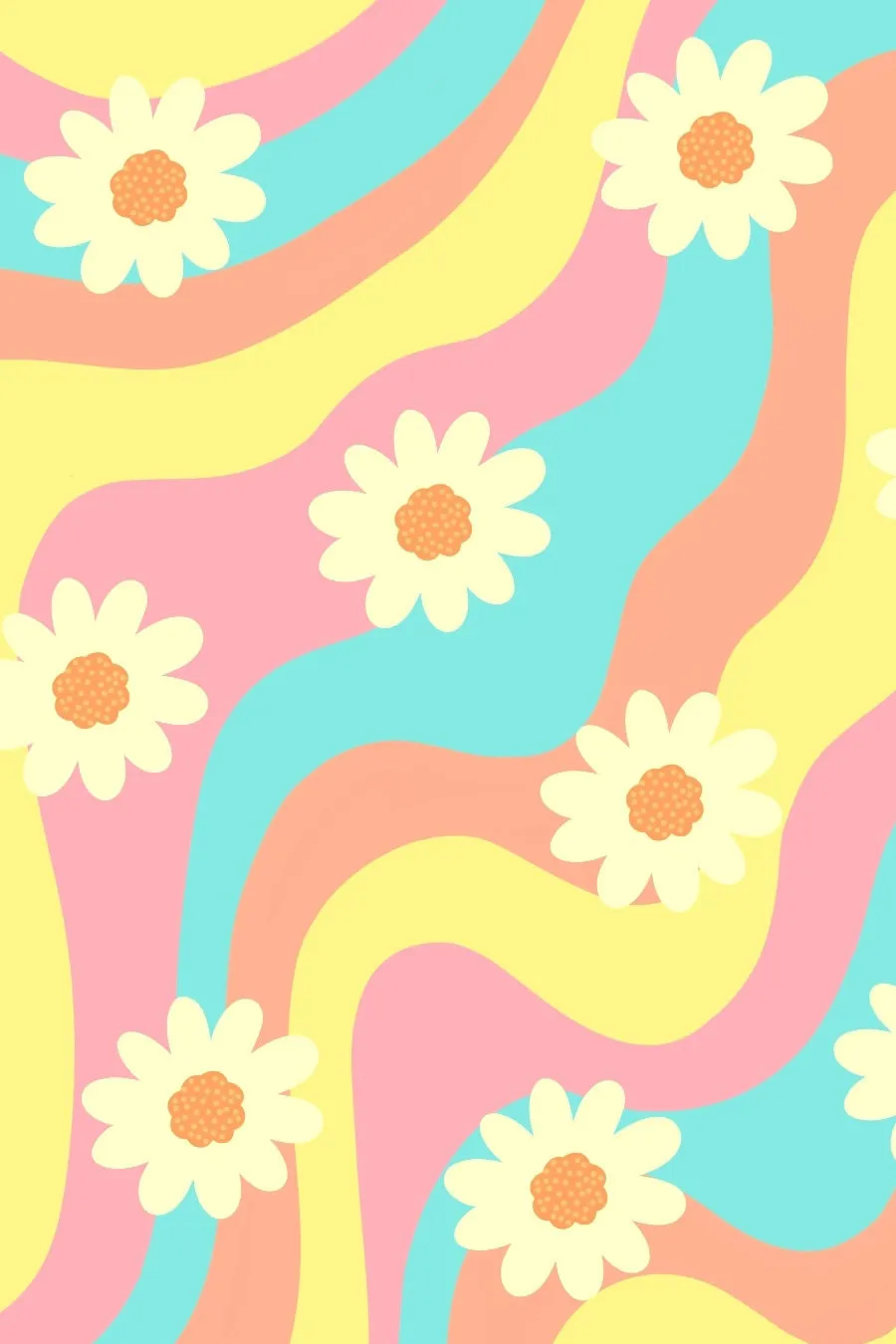 Festival Girl Sanibel Yellow Floral Print Empire Waist Dress - Girls