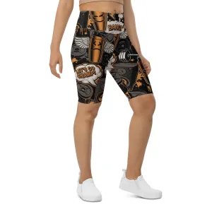 Gym Passion Biker Shorts