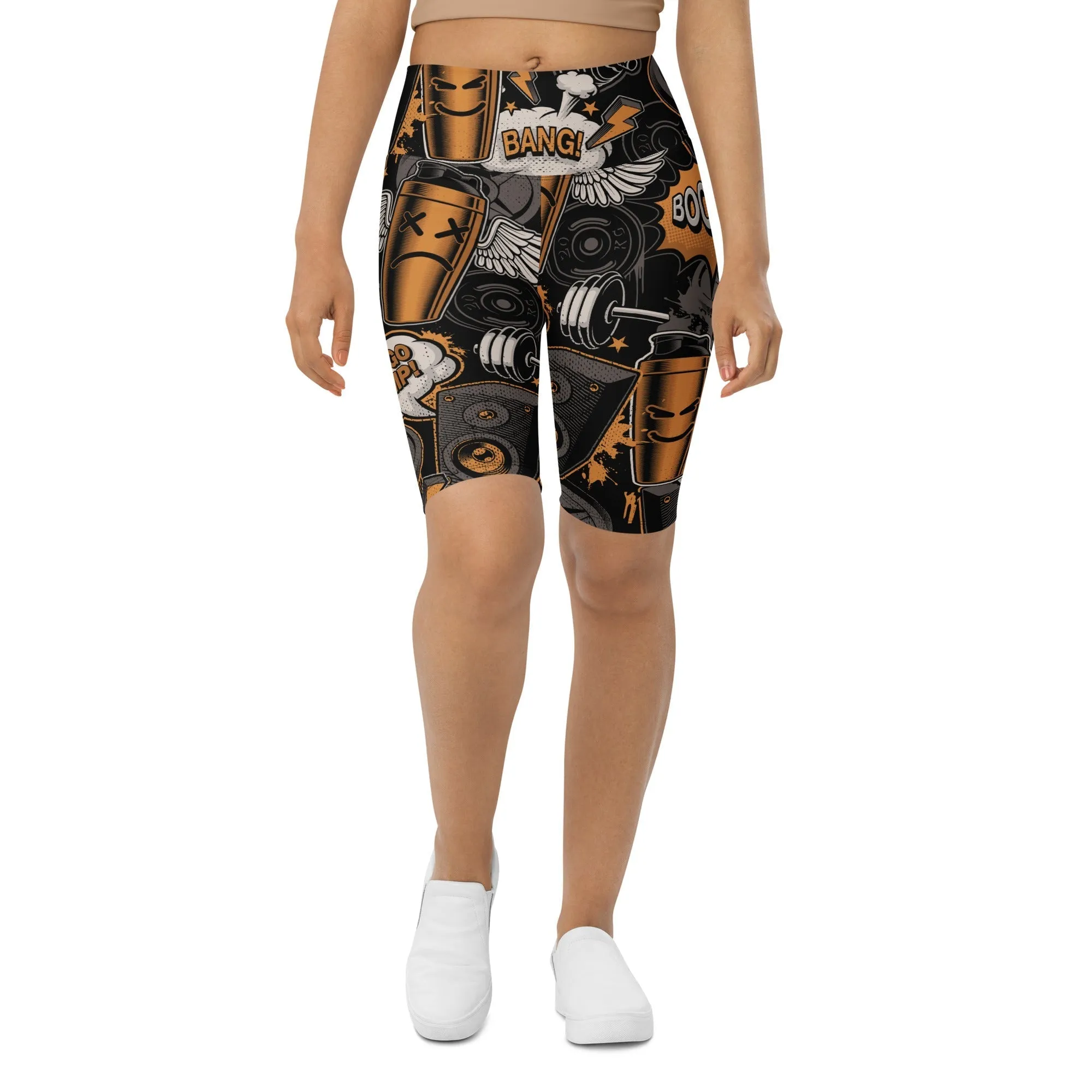Gym Passion Biker Shorts