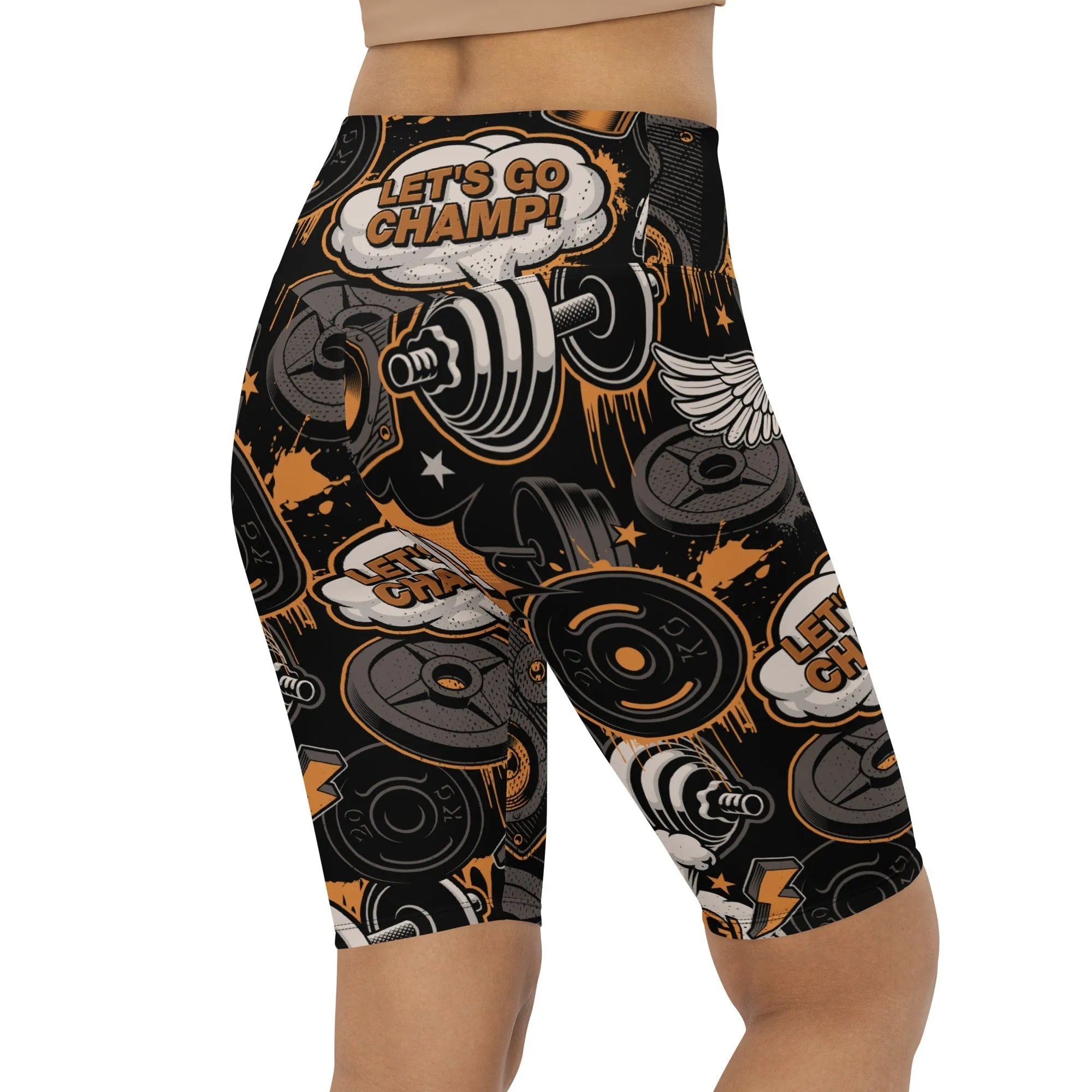 Gym Passion Biker Shorts