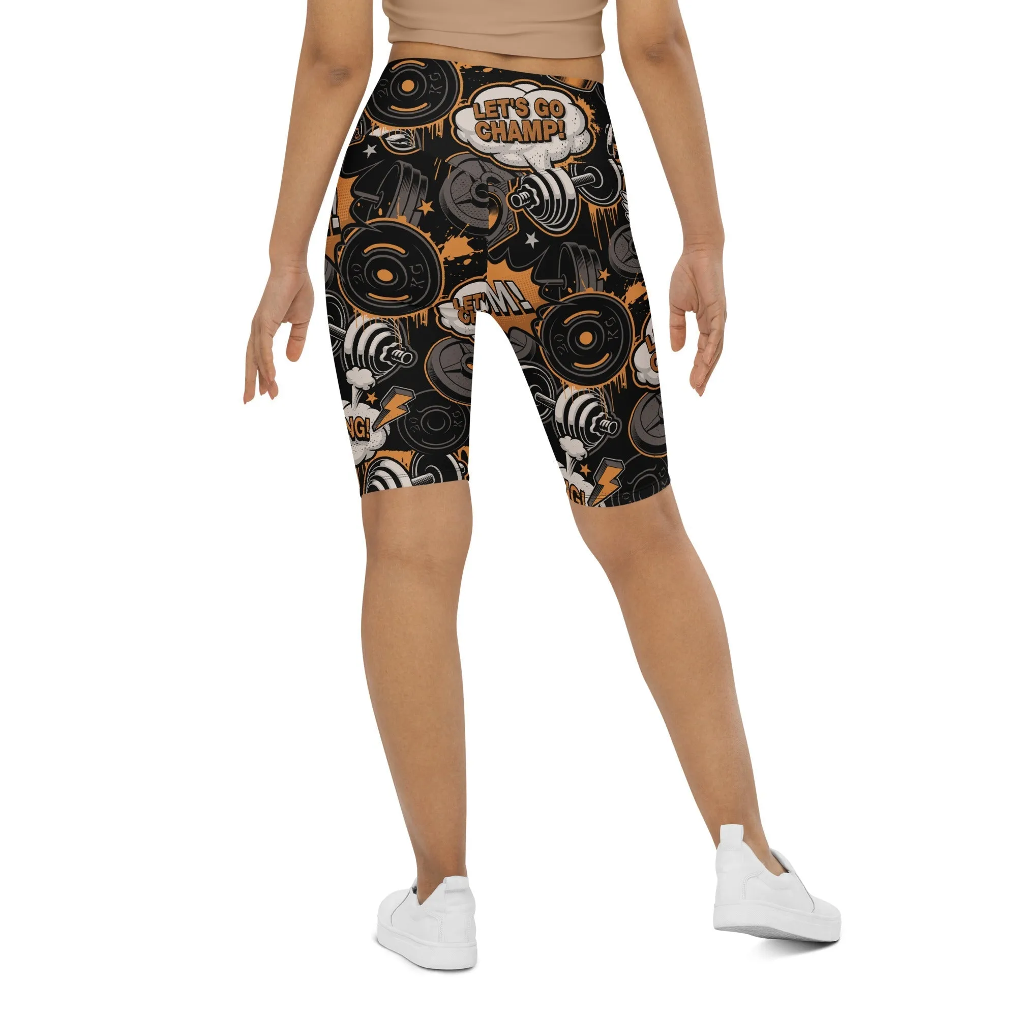 Gym Passion Biker Shorts