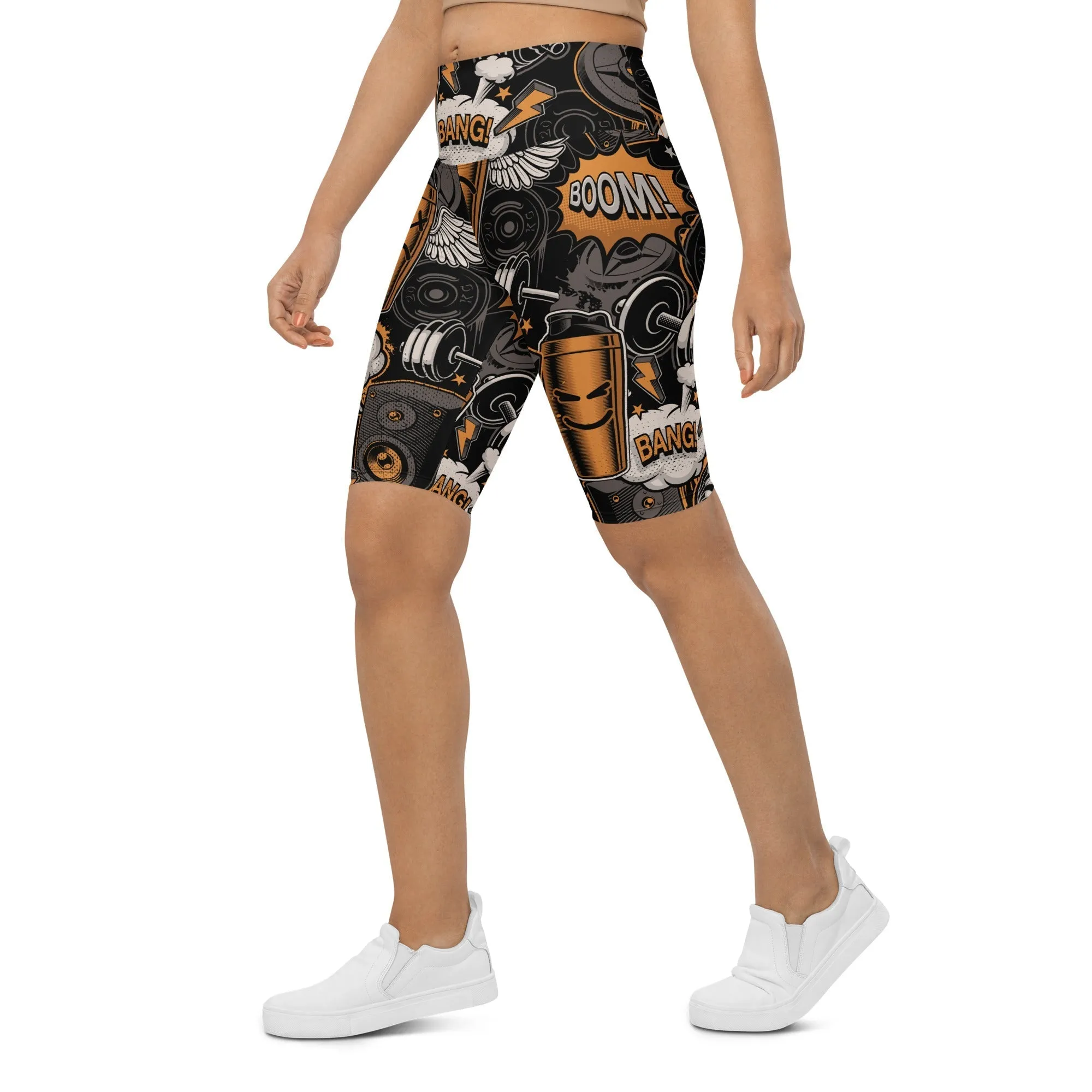 Gym Passion Biker Shorts