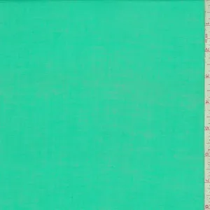 Jade Green Cotton Batiste Woven Fabric