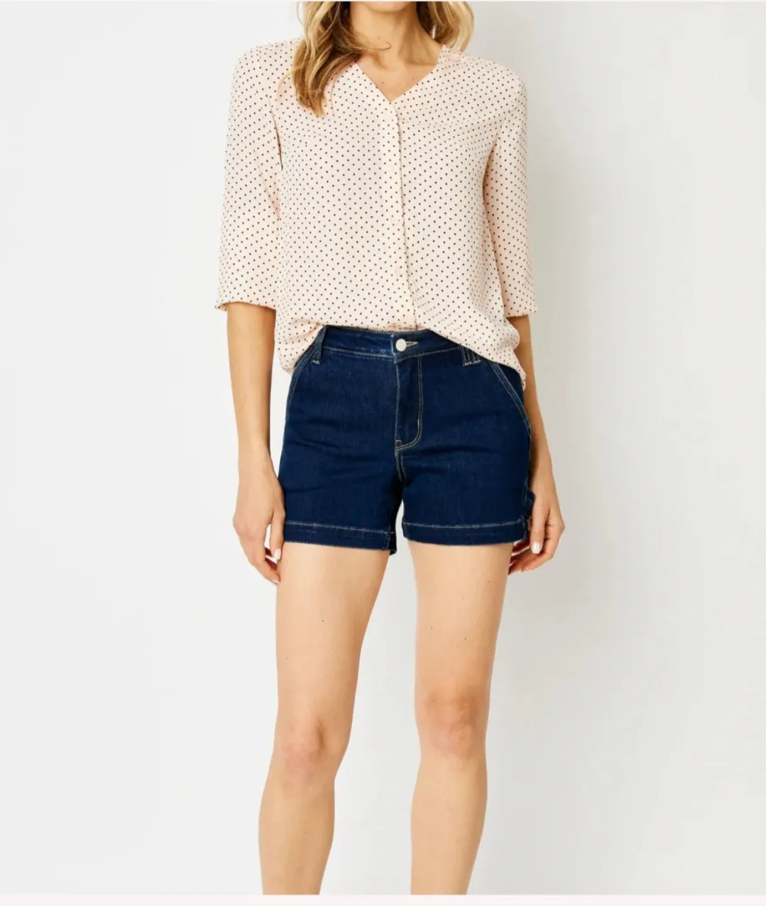 JUDY BLUE MR CLASSIC CARPENTER SHORTS