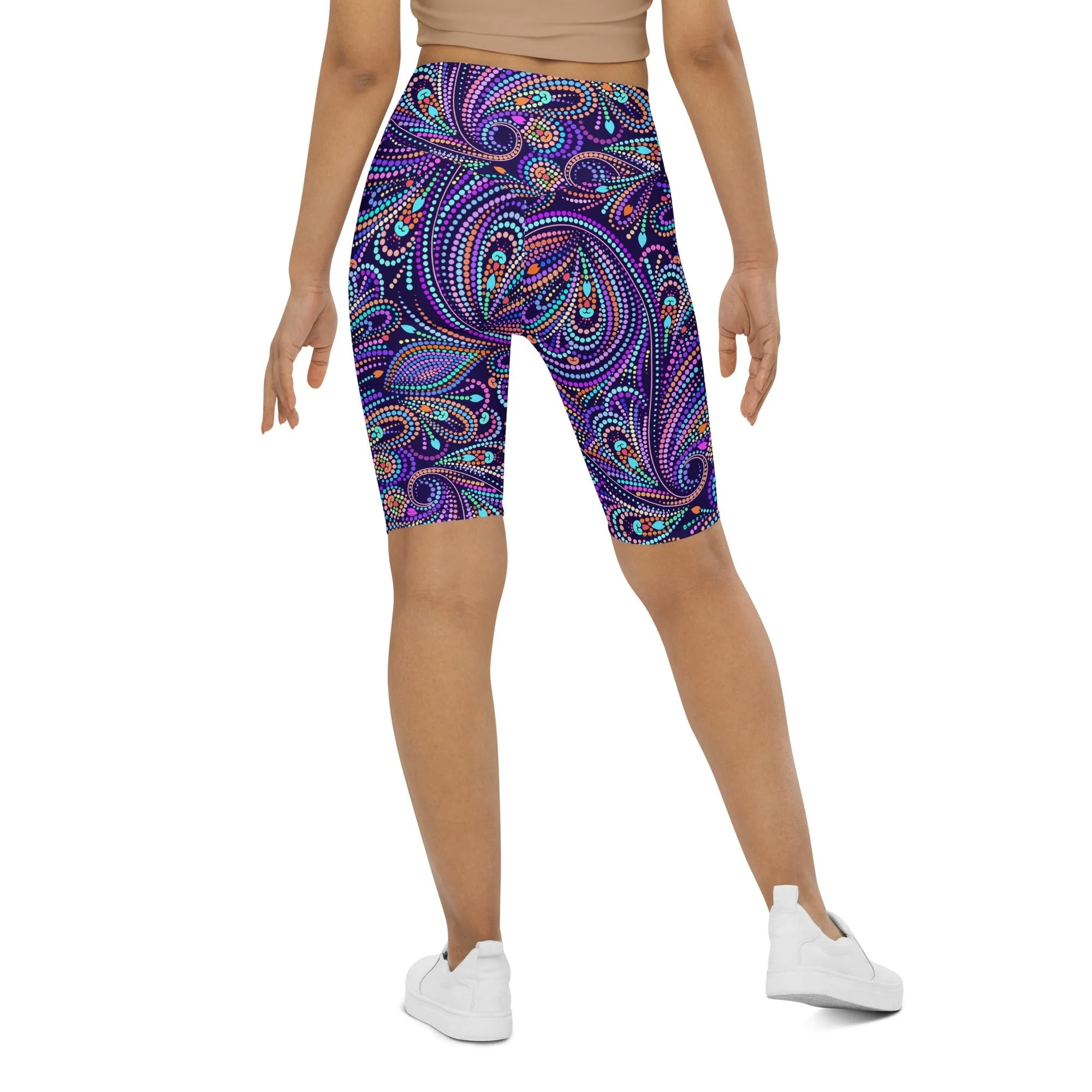 Lovely Mosaic Biker Shorts