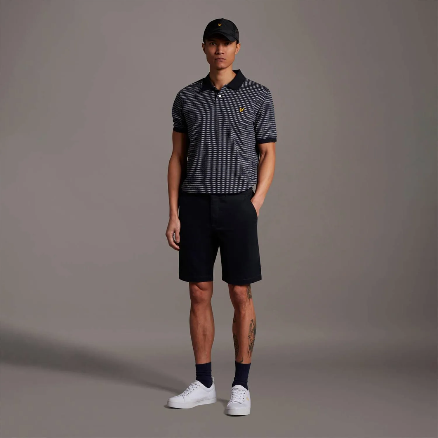Lyle & Scott Chino Short in Dark Navy