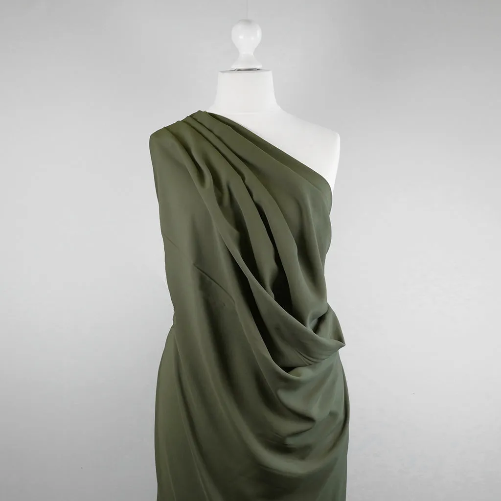 Madison - Sage Green Viscose Crepe Woven Fabric