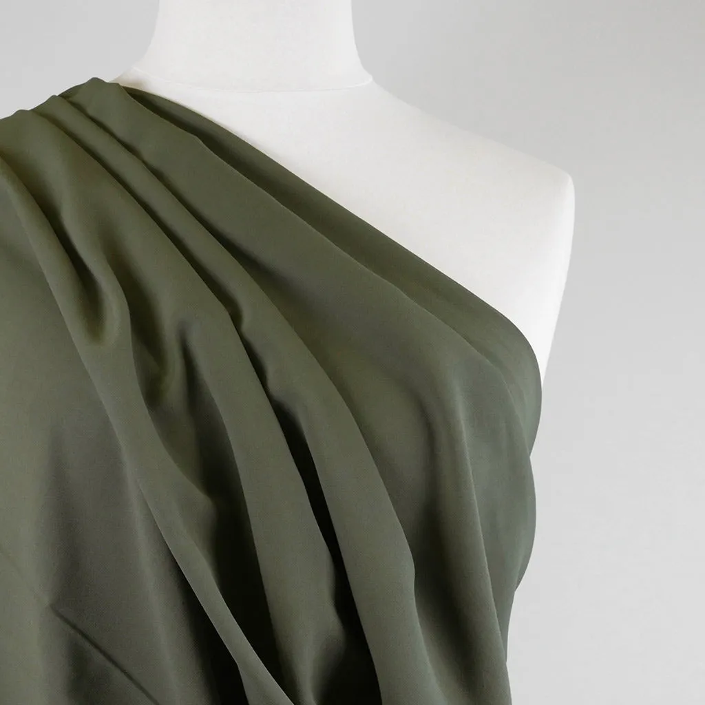 Madison - Sage Green Viscose Crepe Woven Fabric