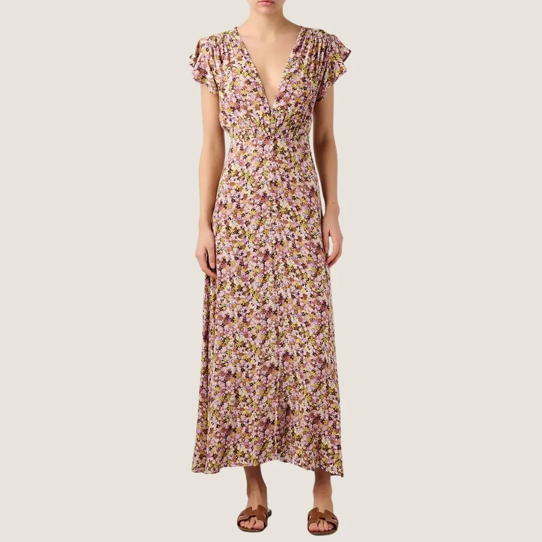 Magdelena Midi Dress (Cala Nika Floral)