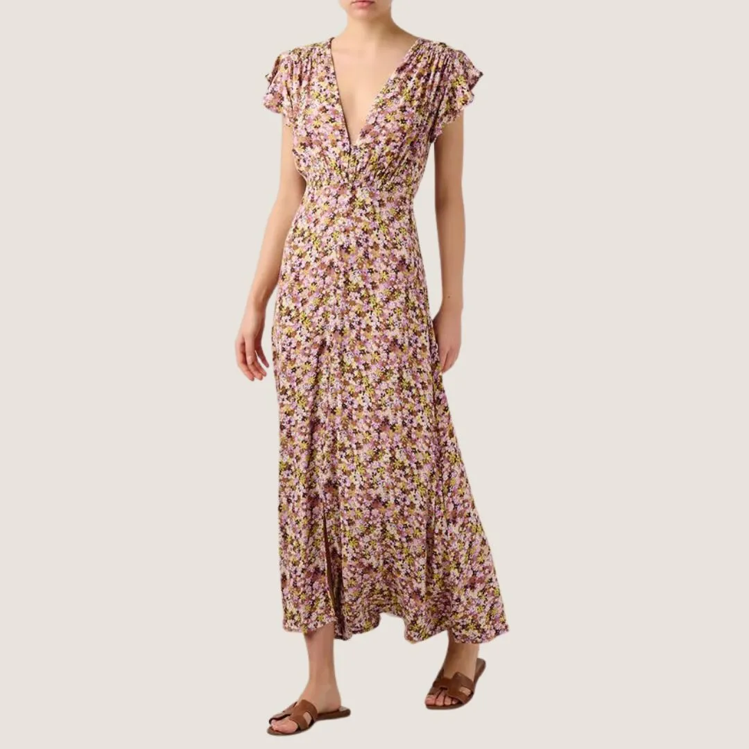Magdelena Midi Dress (Cala Nika Floral)