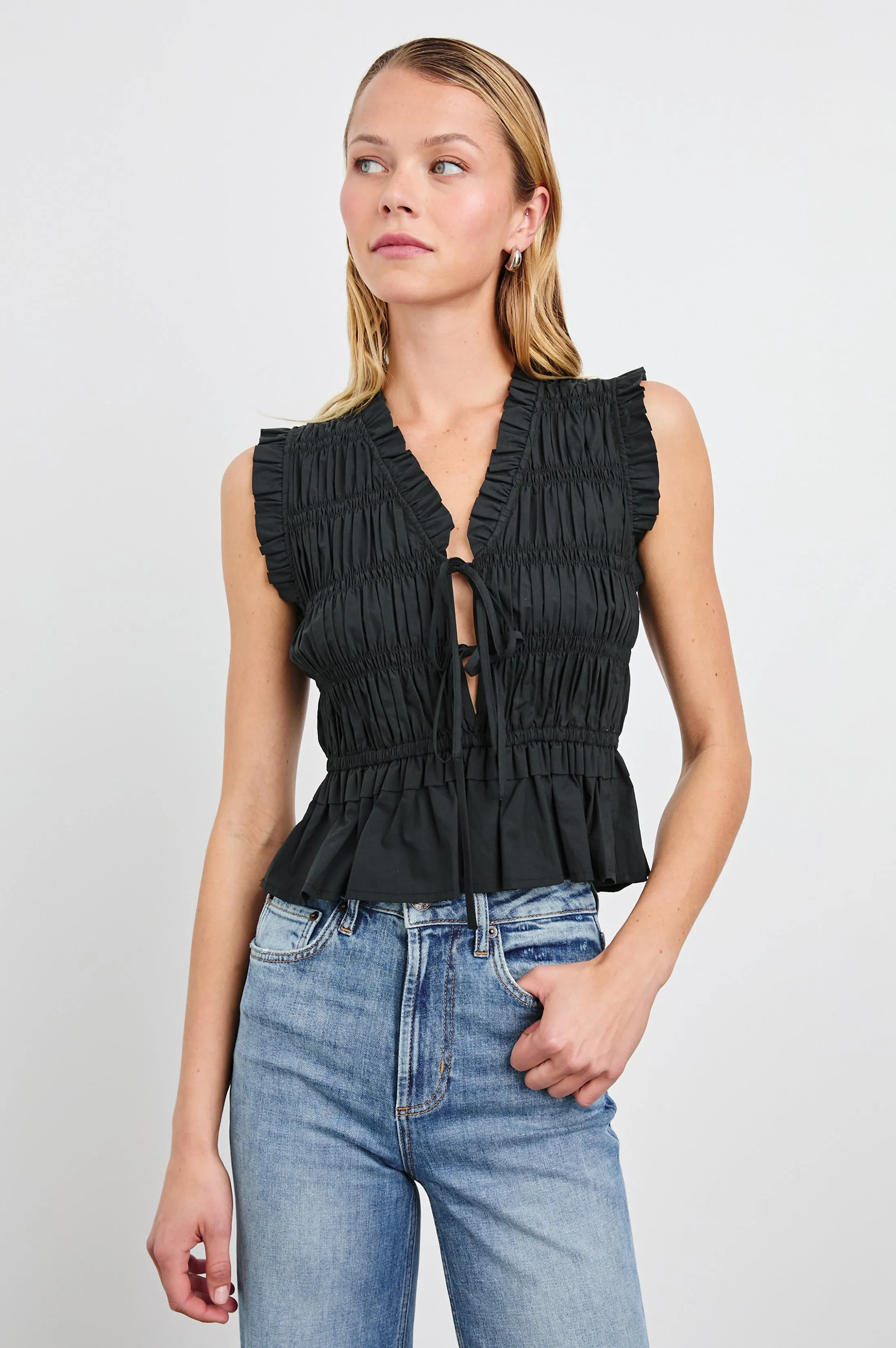 MARTINE TOP - BLACK