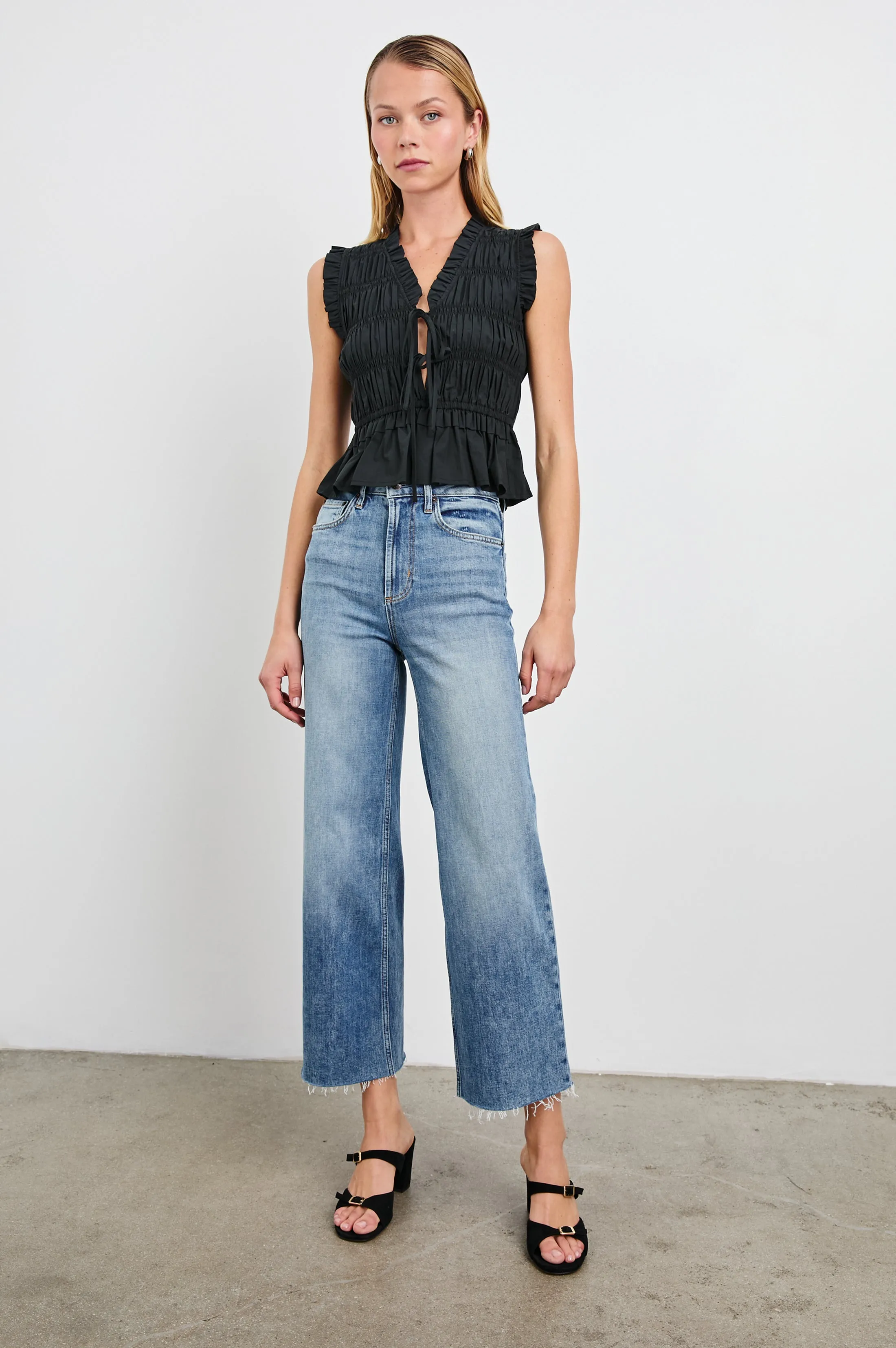 MARTINE TOP - BLACK