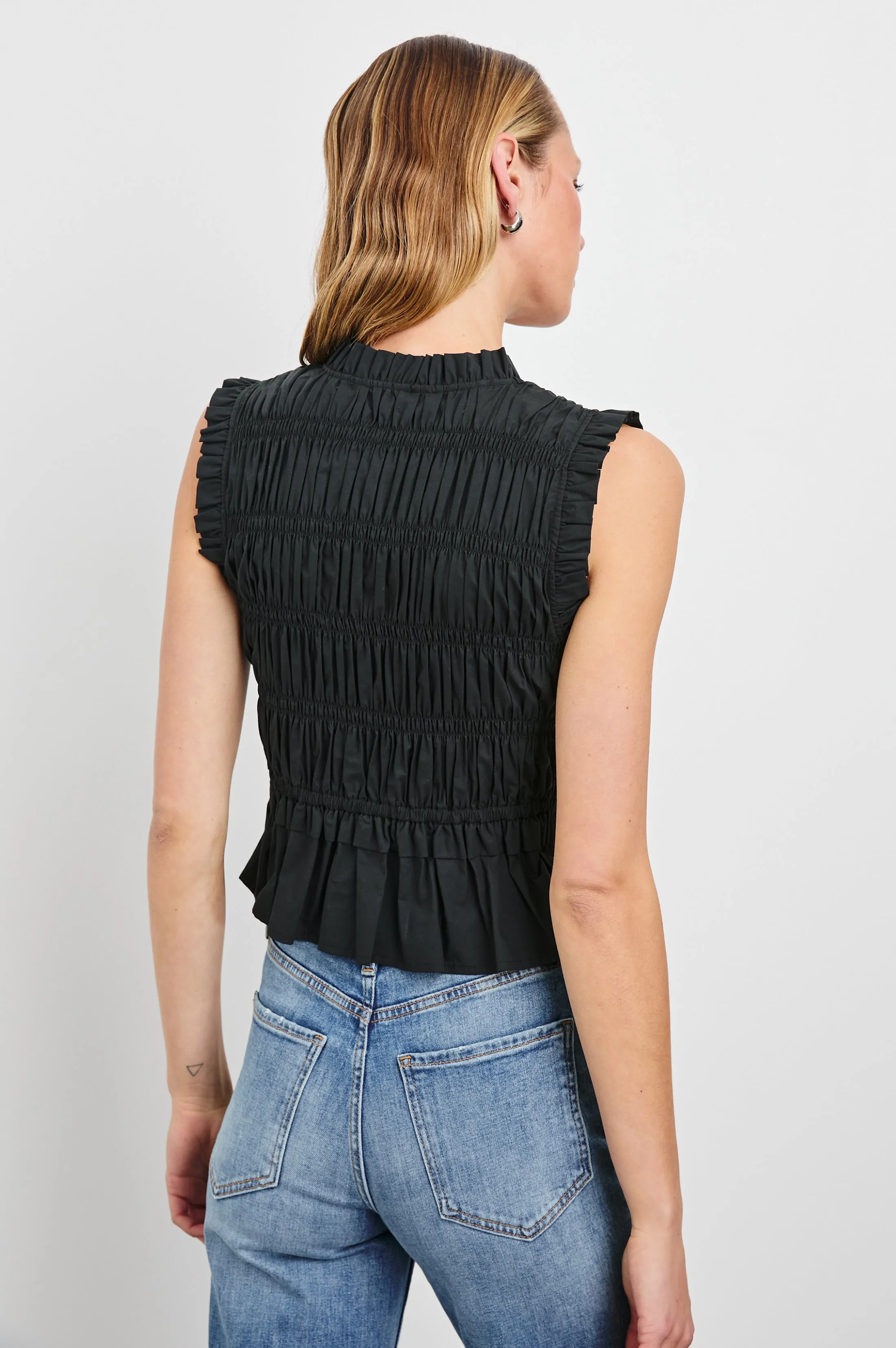 MARTINE TOP - BLACK