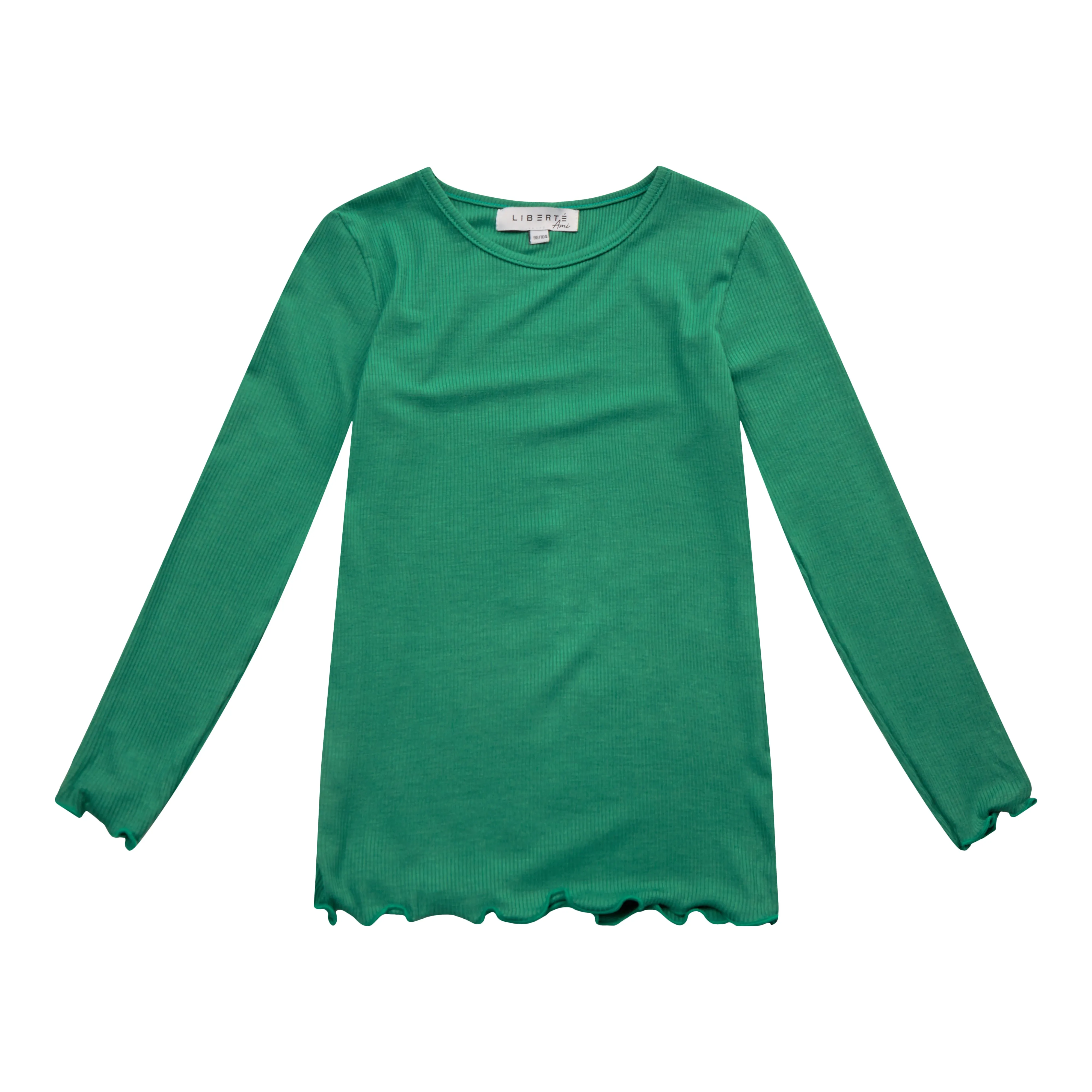 NATALIA-LS-BLOUSE-KIDS - GREEN