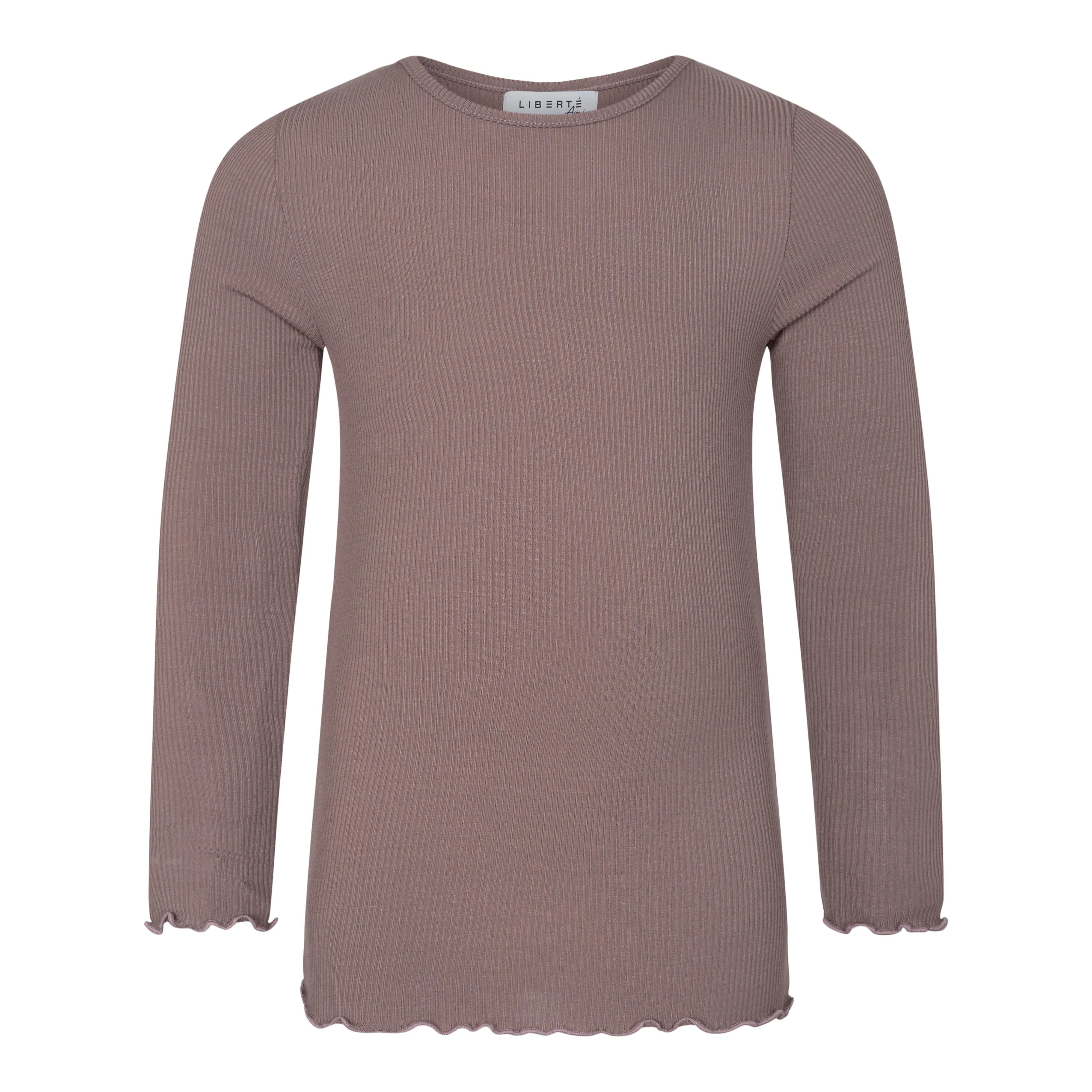 NATALIA-LS-BLOUSE-KIDS - LIGHT BROWN