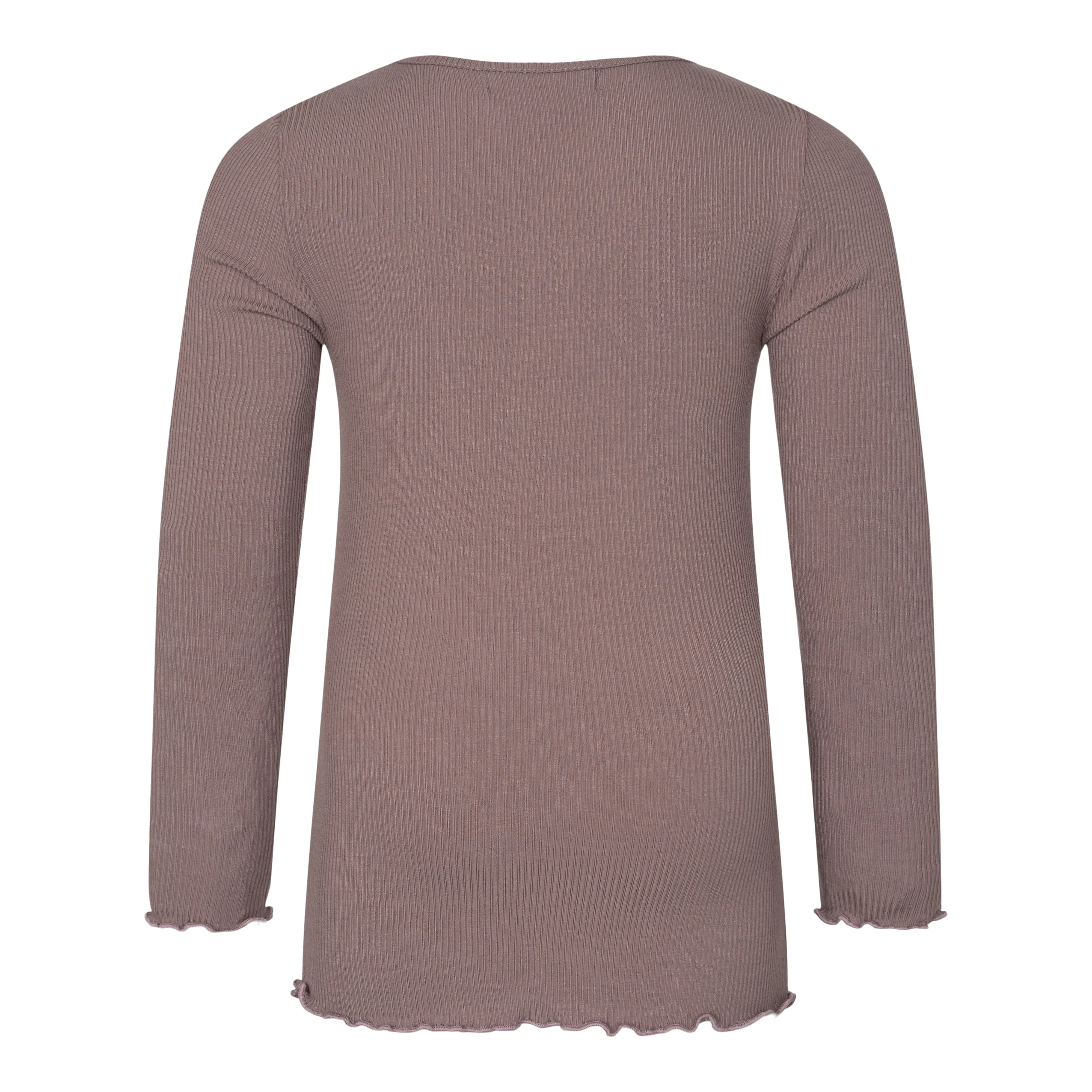 NATALIA-LS-BLOUSE-KIDS - LIGHT BROWN