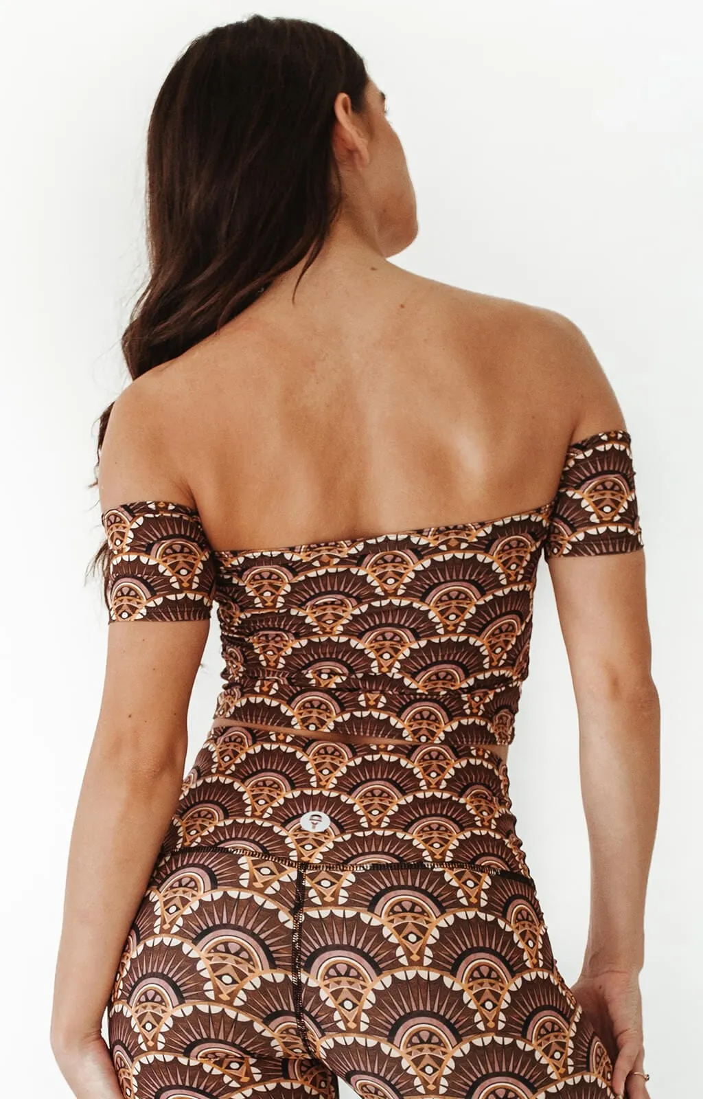 Off-Shoulder Bandeau - Art Deco