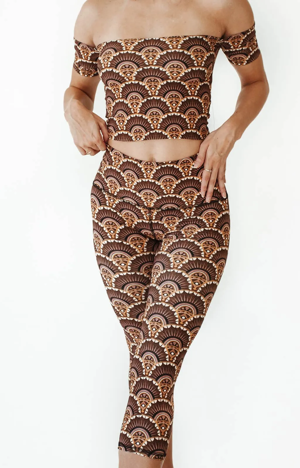 Off-Shoulder Bandeau - Art Deco