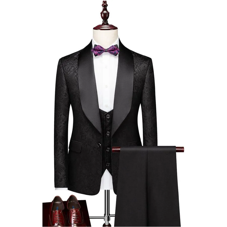 Opulessa Skinny 3-Piece Suit