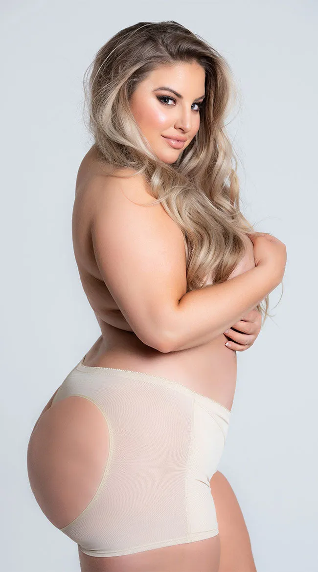 Plus Size Butt Lifter Boyshorts