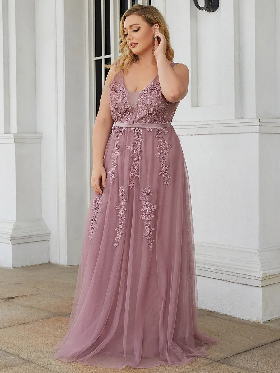 Plus Size Women's Fashion Sleeveless Wholesale Party Dresses EP07543