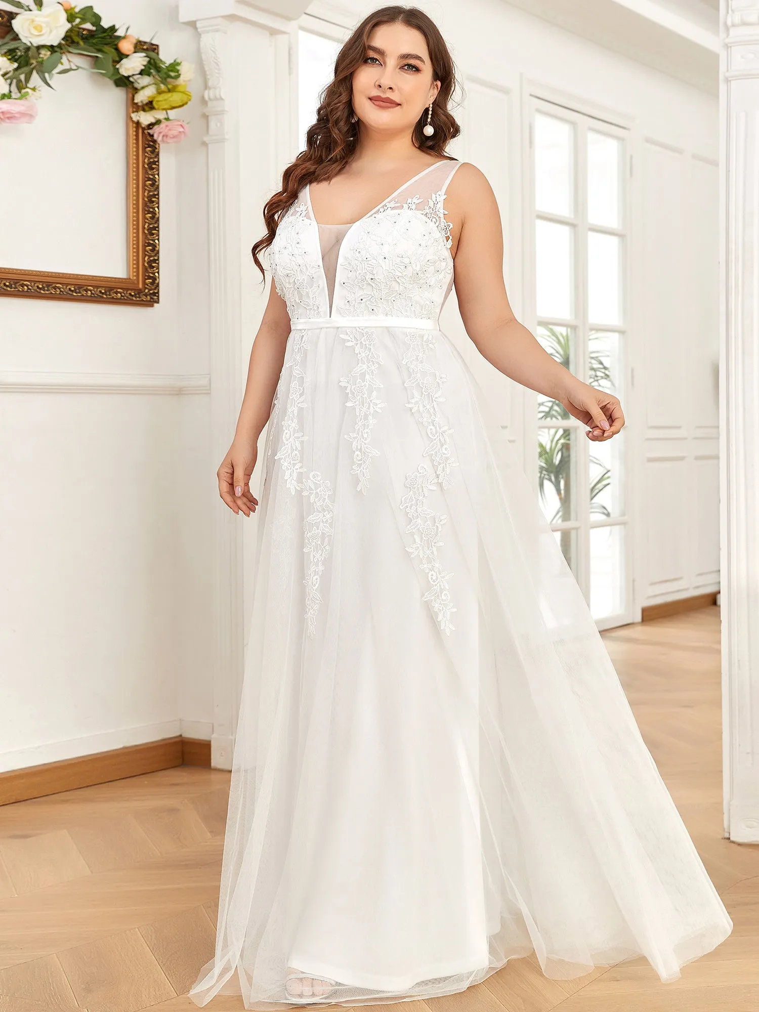 Plus Size Women's Fashion Sleeveless Wholesale Party Dresses EP07543