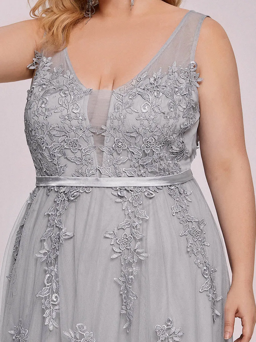 Plus Size Women's Fashion Sleeveless Wholesale Party Dresses EP07543
