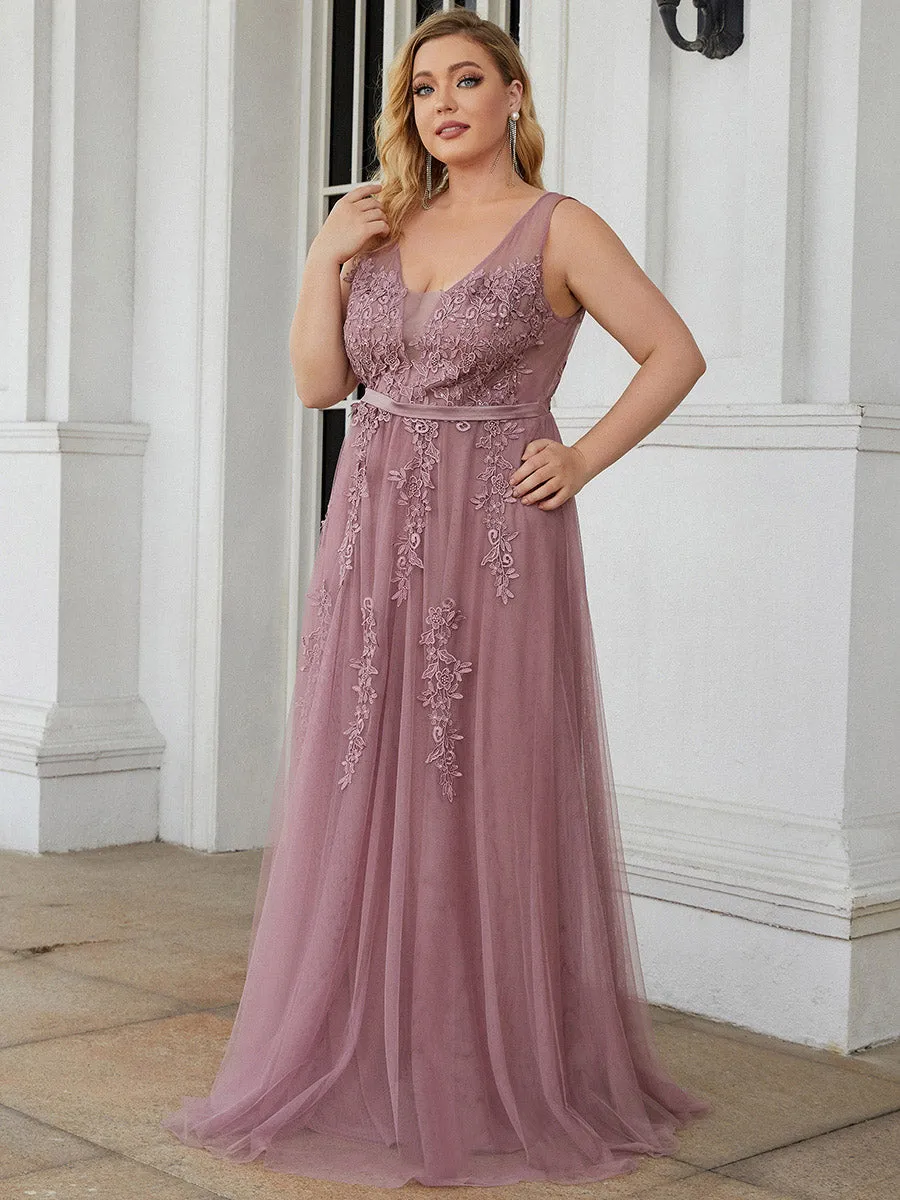 Plus Size Women's Fashion Sleeveless Wholesale Party Dresses EP07543