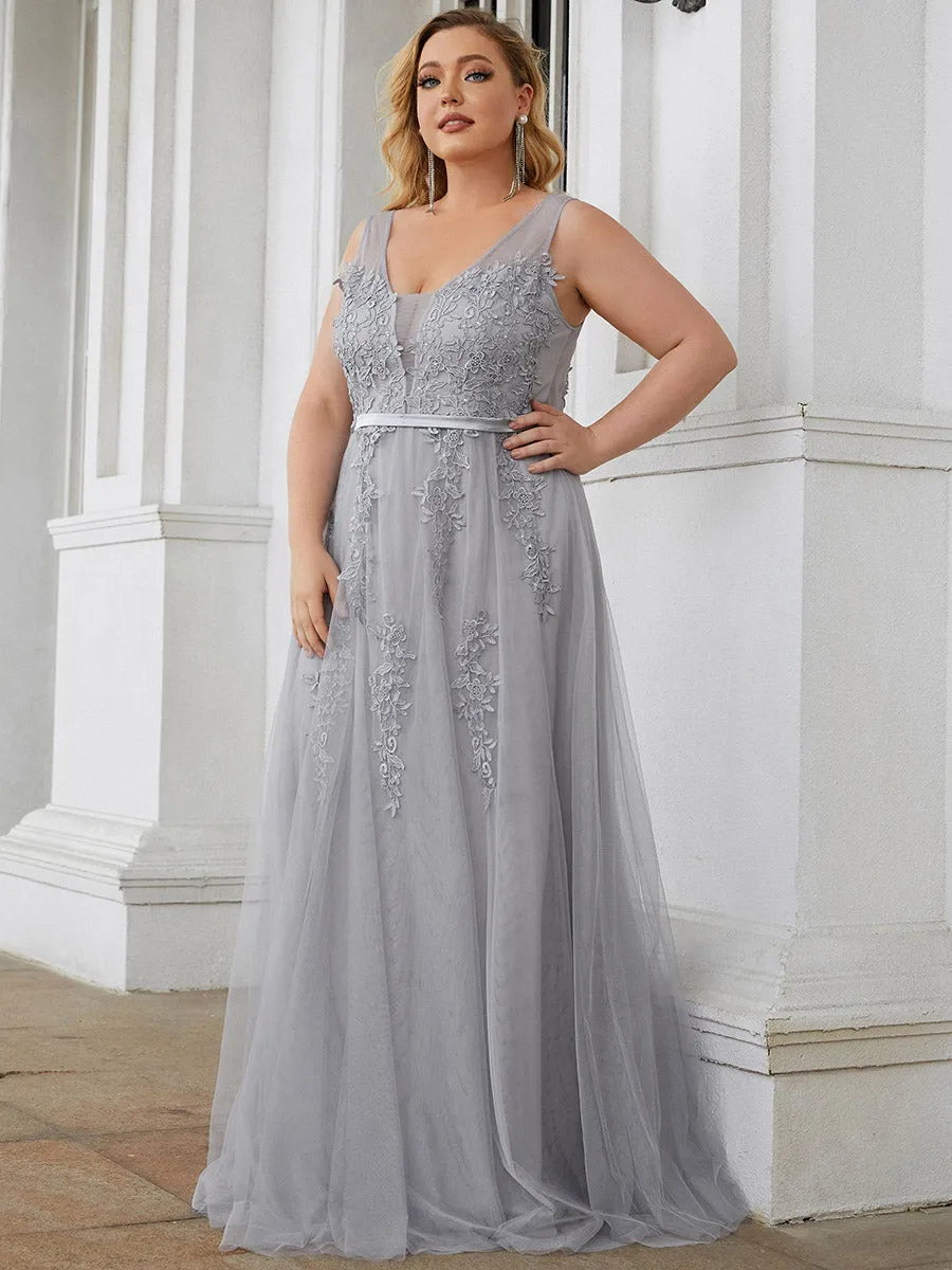Plus Size Women's Fashion Sleeveless Wholesale Party Dresses EP07543