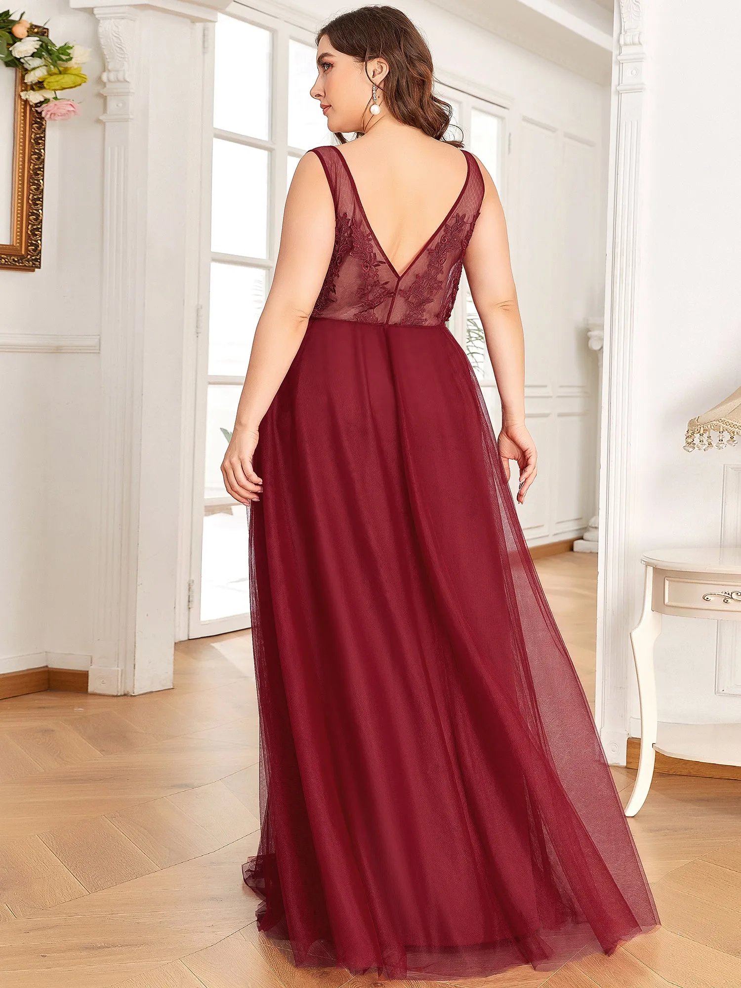 Plus Size Women's Fashion Sleeveless Wholesale Party Dresses EP07543