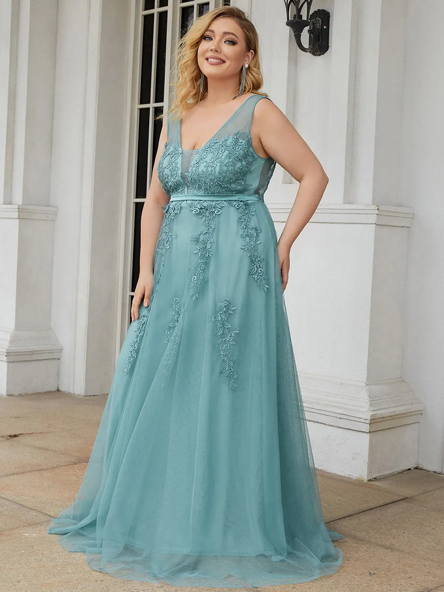 Plus Size Women's Fashion Sleeveless Wholesale Party Dresses EP07543