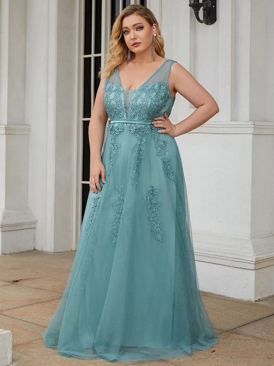 Plus Size Women's Fashion Sleeveless Wholesale Party Dresses EP07543