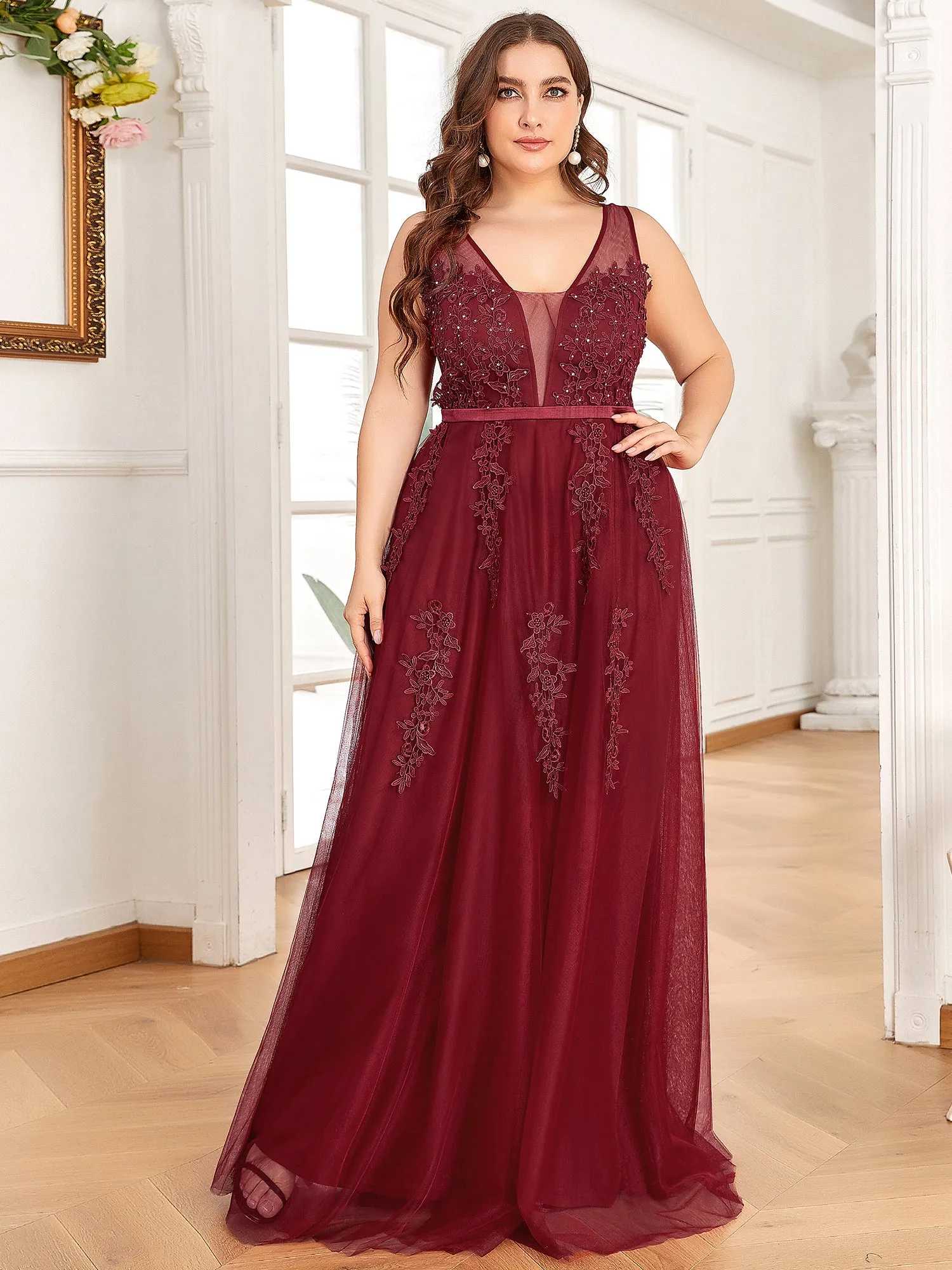 Plus Size Women's Fashion Sleeveless Wholesale Party Dresses EP07543