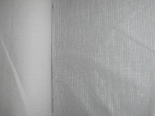 Pure White Cotton Organdy Plaids~Width 44&quot; wide