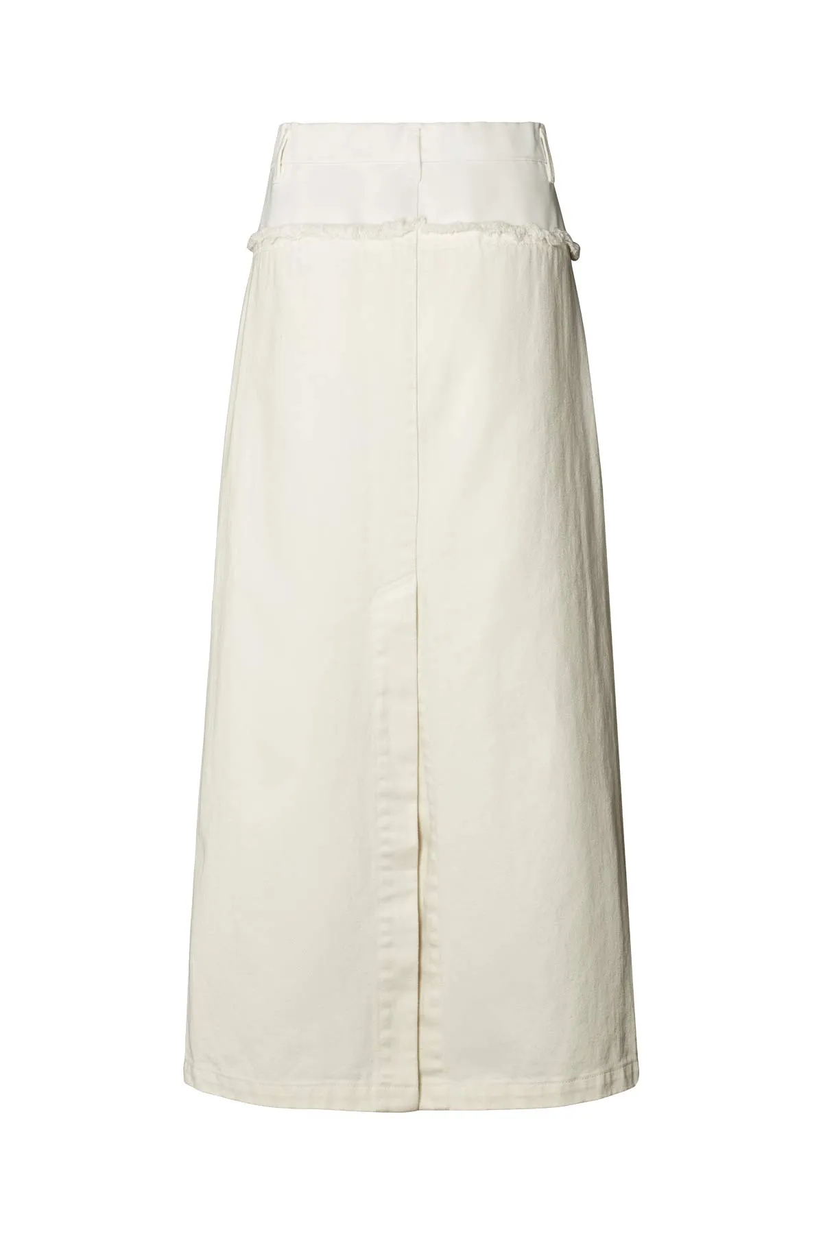 Rasmia - Duo canvas skirt I Ecru