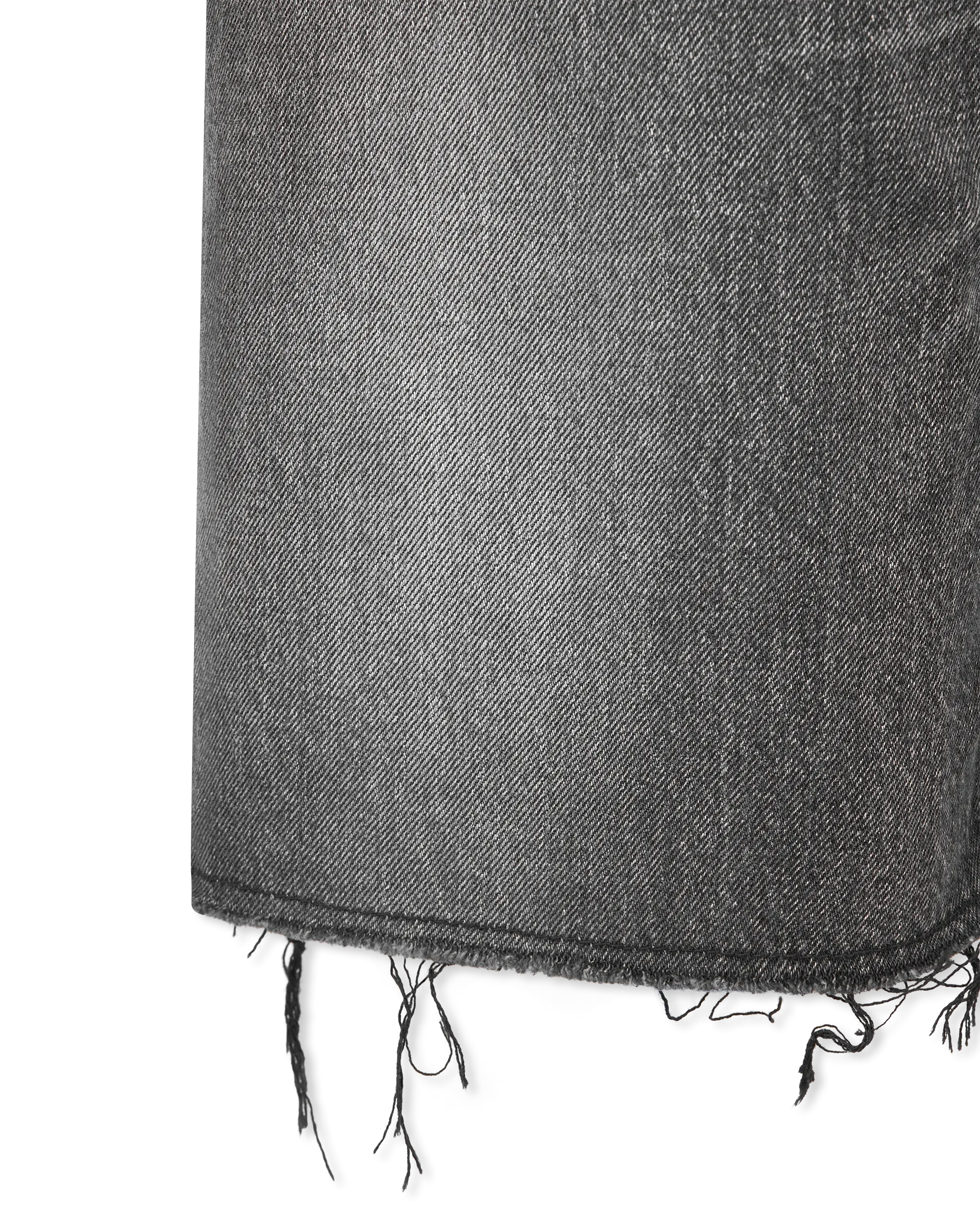 Raw Edge Denim Bermuda Short
