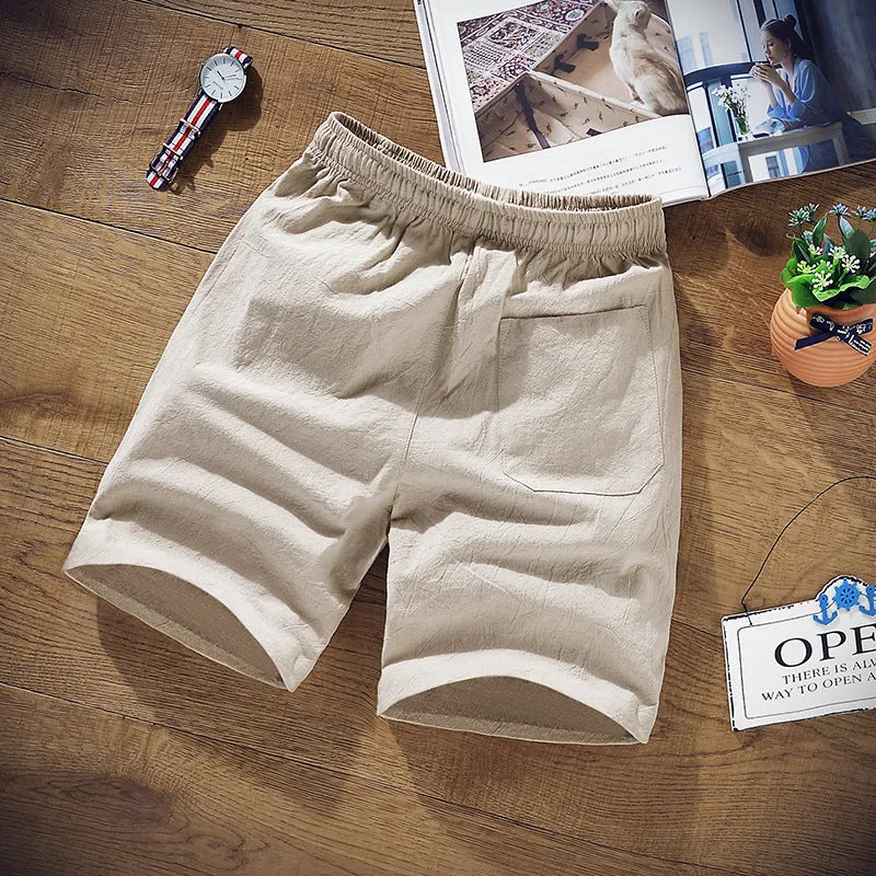 Shorts Men Summer Korean Trendy Casual Pants Sporty Bermuda Loose Plus Size Beach Bermuda Shorts
